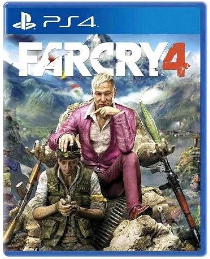 Sony PS4 Far Cry 4 Video Game - Blue by Sony - Refurbished - Like New condition - US$39.99