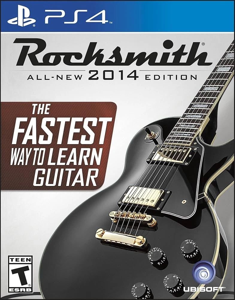 Sony PS4 Rocksmith All New 2014 Edition WITHOUT CABLE Video Game - Blue by Sony - Refurbished - Good condition - US$90.49
