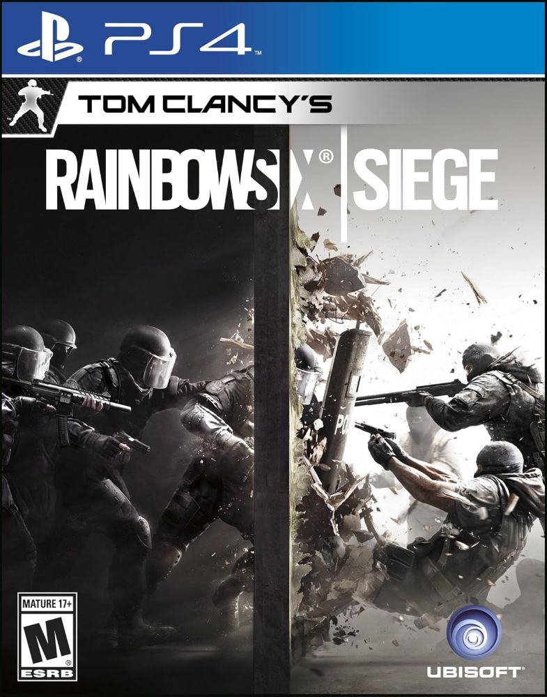 Sony PS4 Tom Clancys: Rainbow Six Siege Video Game - Blue by Sony - Refurbished - Good condition - US$19.99