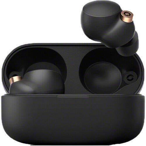 Sony WF-1000XM4 Wireless Noise Cancelling Headphones - Black by Sony - Refurbished - Very Good condition - Image 2