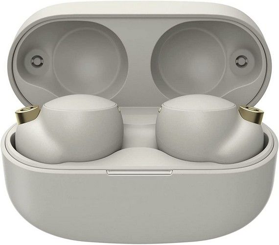 Sony WF-1000XM4 Wireless Noise Cancelling Headphones - Silver by Sony - Refurbished - Very Good condition - US$96.49