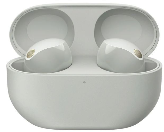 Sony WF-1000XM5 Wireless Noise Cancelling Headphones - Silver by Sony - Refurbished - Very Good condition - US$150.98