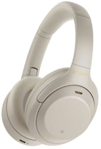 Sony WH-1000XM4 Wireless Noise Cancelling Headphones - Silver by Sony - Refurbished - Very Good condition - Image 2