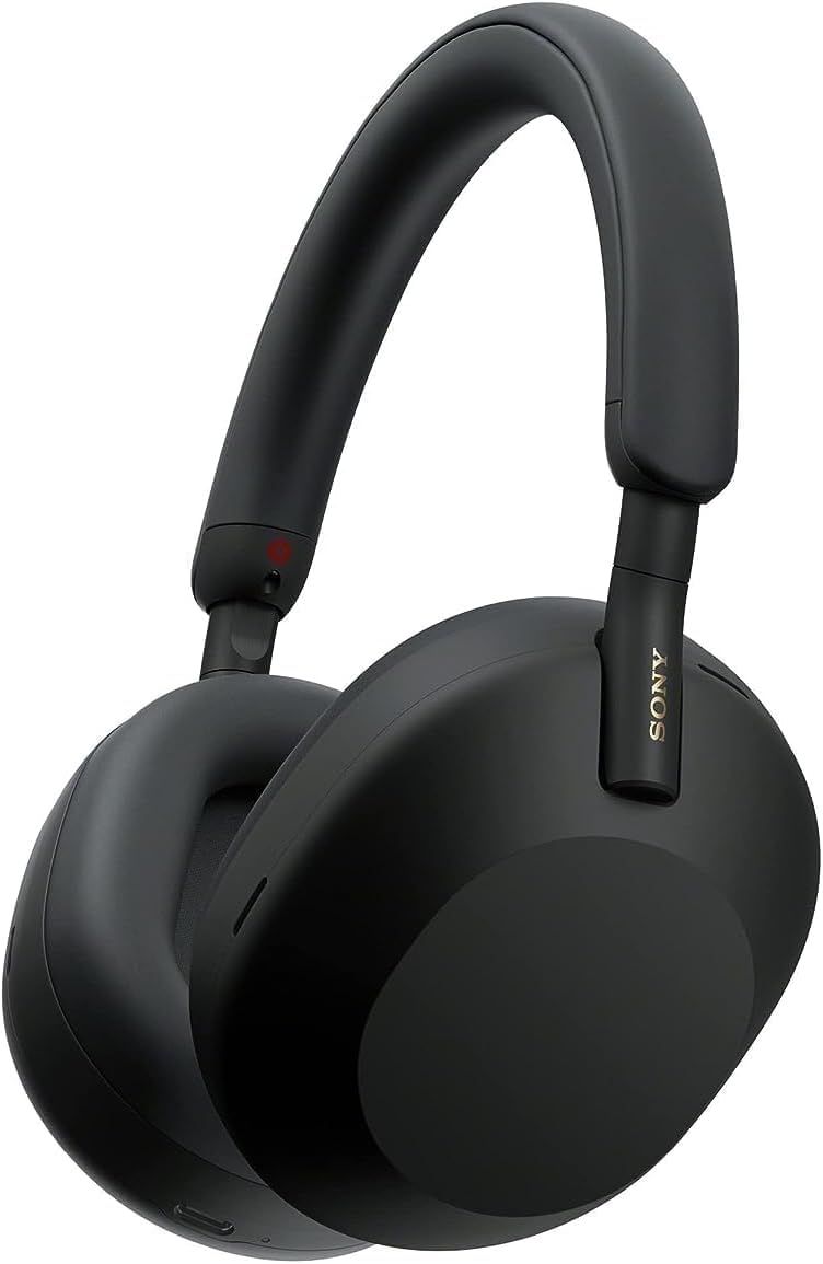 Sony WH1000XM5 Wireless Noise-Canceling Over-the-Ear Headphones - Black by Sony - Refurbished - Like New condition - US$240.49