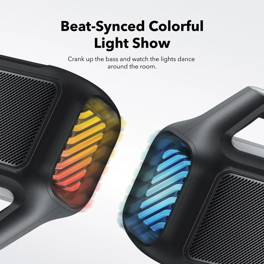 Soundcore by Anker Boom 2 Portable Bluetooth Speaker with Powerful Bass - Phantom Black by Soundcore - Refurbished - Like New condition - Image 3