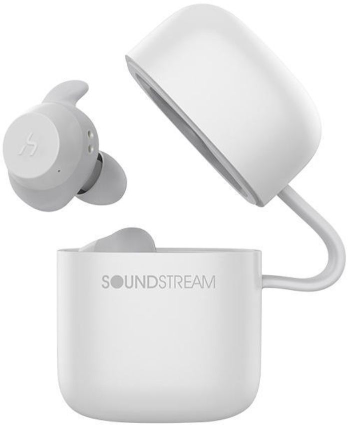Soundstream H2GO True Wireless Stereo Bluetooth Earbuds - White by Soundstream - Refurbished - Very Good condition - US$35.59