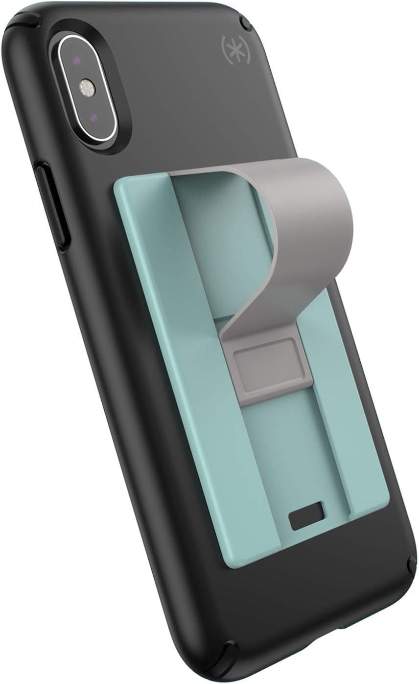 Speck GrabTab Cell Phone Holder and Stand - Aquifer Blue/Cathedral Grey by Speck - Image 3