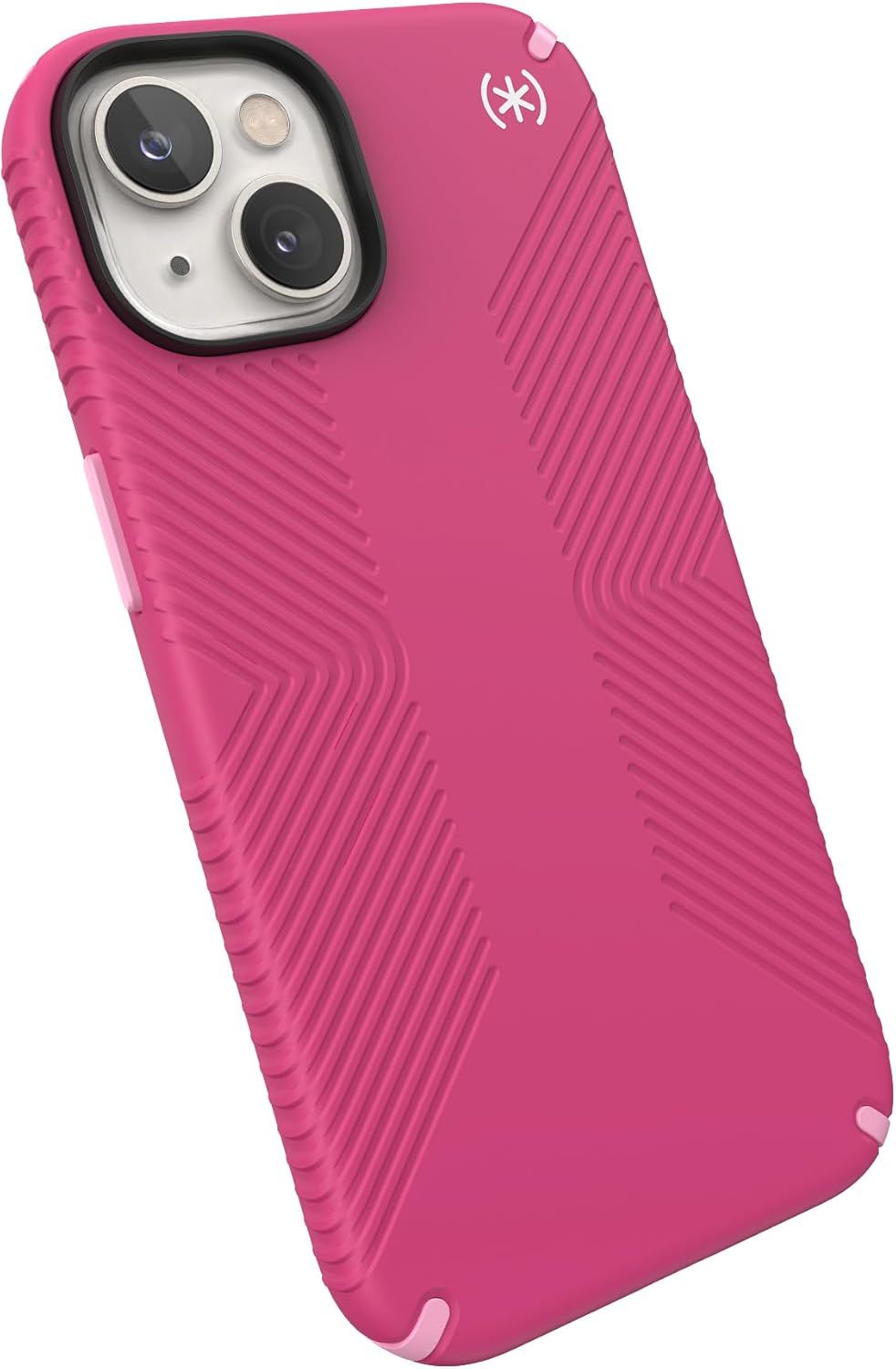 Speck Presidio2 Grip MagSafe Phone Case for iPhone 14 - Digital Pink/Blossom Pink/White by Speck - Refurbished - Brand New condition - Image 2