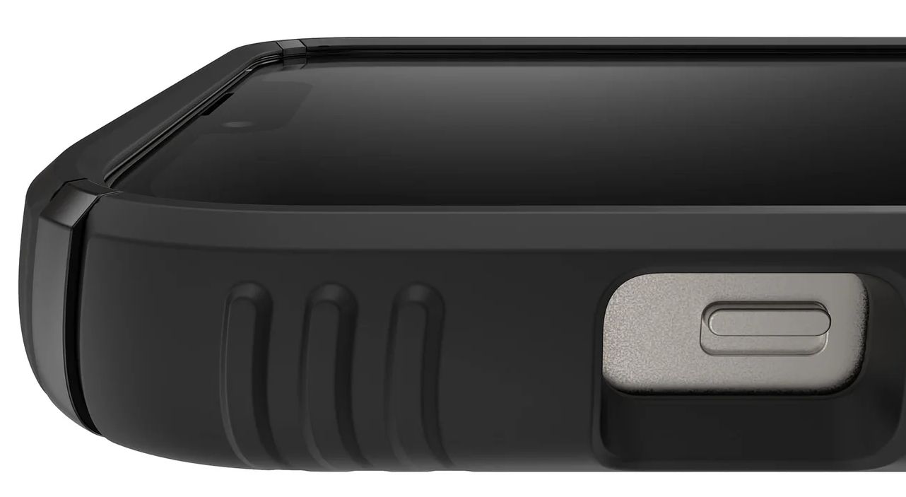 Speck Presidio2 Grip MagSafe Phone Case for iPhone 14 Plus - Black/Black/White by Speck - Image 5