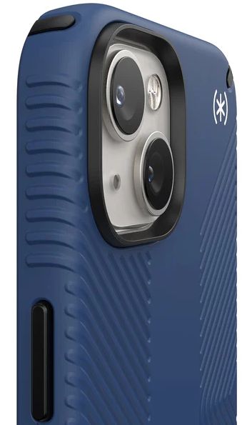 Speck Presidio2 Grip MagSafe Phone Case for iPhone 14 Plus - Coastal Blue/Black/White by Speck - Refurbished - Brand New condition - Image 4