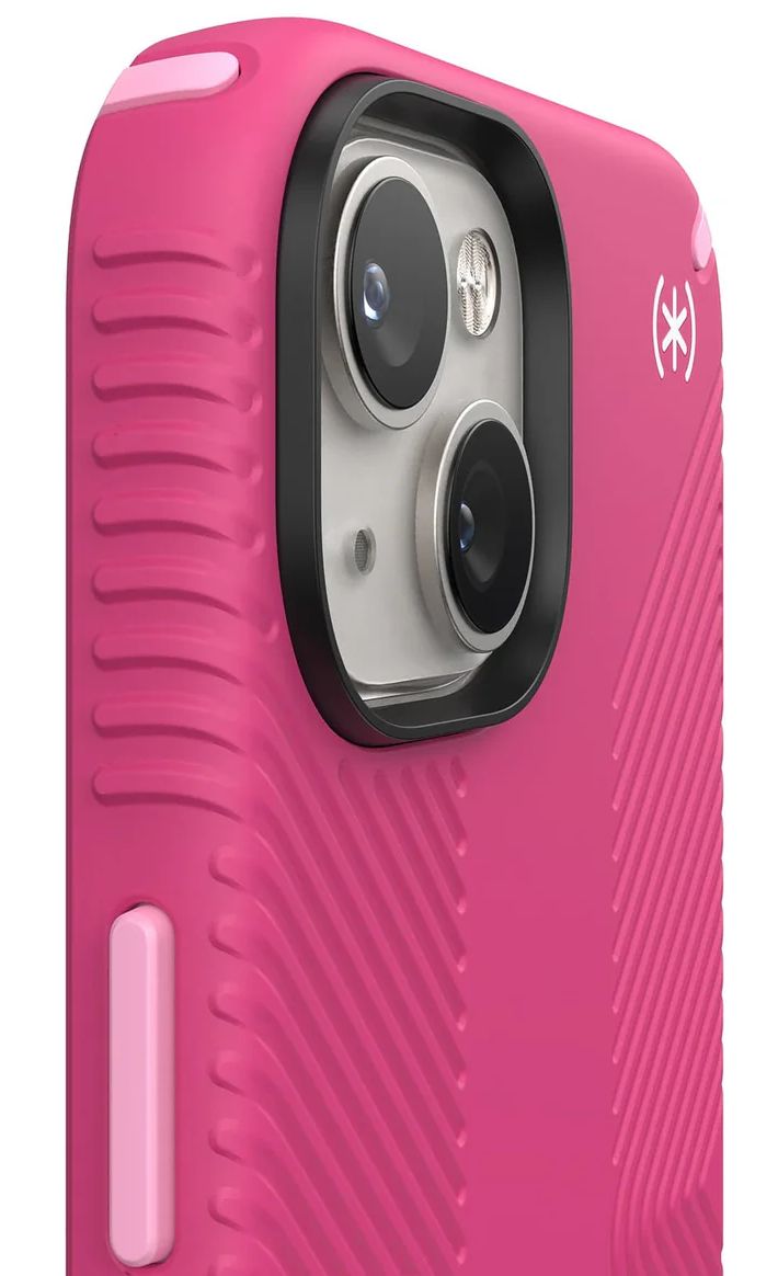 Speck Presidio2 Grip MagSafe Phone Case for iPhone 14 Plus - Digital Pink/Blossom Pink/White by Speck - Refurbished - Brand New condition - Image 4