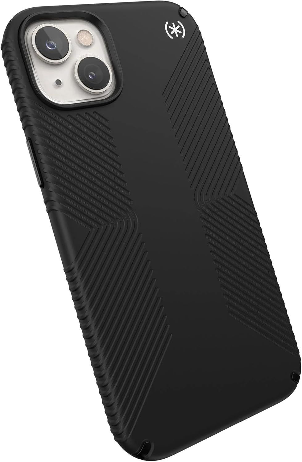 Speck Presidio2 Grip MagSafe Phone Case for iPhone 15 Plus - Black/Slate Grey by Speck - Image 2
