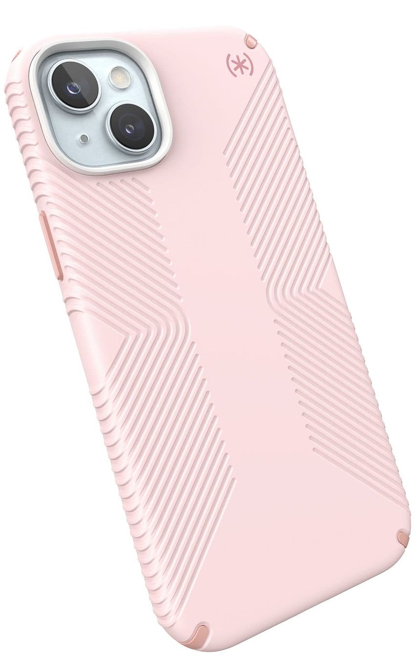 Speck Presidio2 Grip MagSafe Phone Case for iPhone 15 Plus - Nimbus Pink/Dahlia Pink by Speck - Refurbished - Brand New condition - Image 3