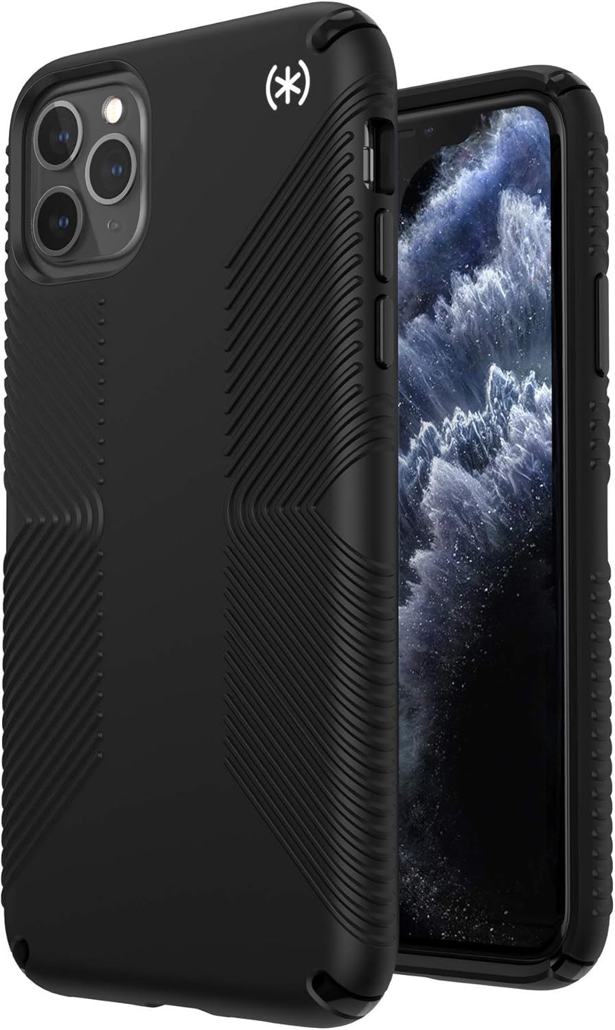 Speck Presidio2 Grip Phone Case for iPhone 11 Pro Max - Black by Speck - Refurbished - Good condition - US$20.98