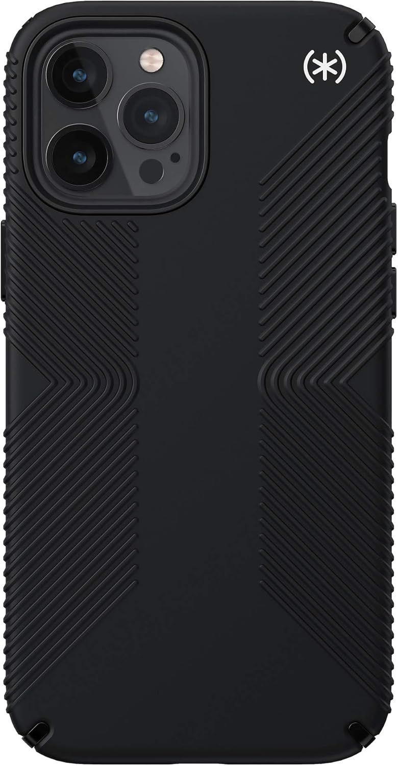 Speck Presidio2 Grip Phone Case for iPhone 12 Pro Max - Black by Speck - Refurbished - Brand New condition - US$20.98