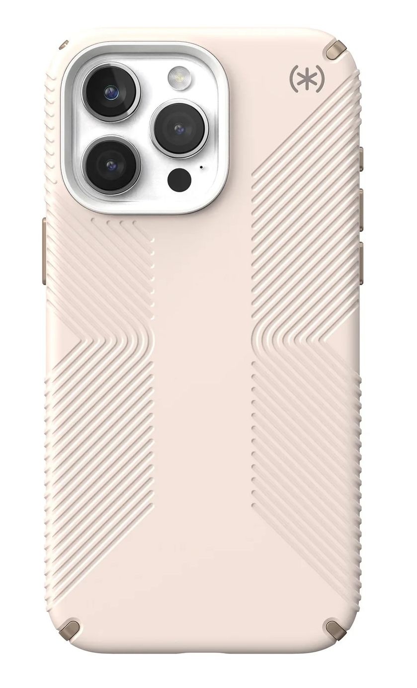 Speck Presidio2 Grip Phone Case for iPhone 15 Pro Max - Bleached Bone/Heirloom Gold by Speck - Refurbished - Brand New condition - Image 2