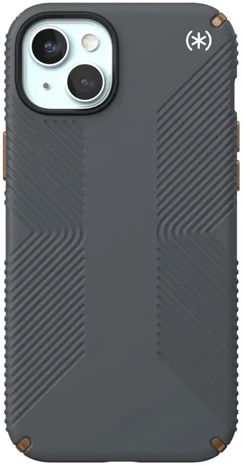 Speck Presidio2 Grip Phone Case with MagSafe for iPhone 14 Plus | iPhone 15 Plus - Charcoal Gray by Speck - Refurbished - Brand New condition - Image 2