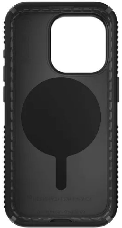 Speck Presidio2 Grip Series Phone Case for MagSafe for iPhone 15 Pro - Black by Speck - Refurbished - Brand New condition - Image 3
