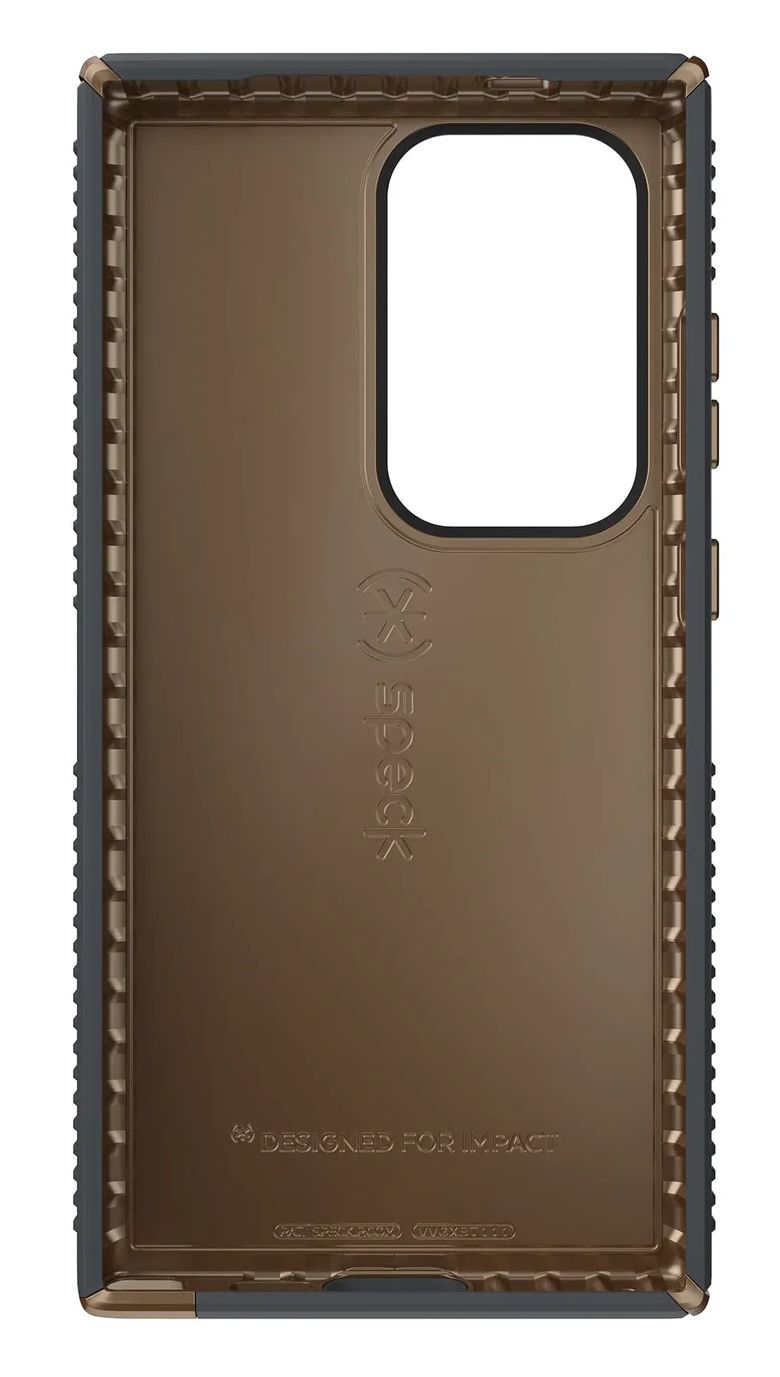 Speck Presidio2 Grip Series Phone Case for Samsung Galaxy S24 Ultra - Charcoal Grey/Cool Bronze by Speck - Refurbished - Brand New condition - Image 4