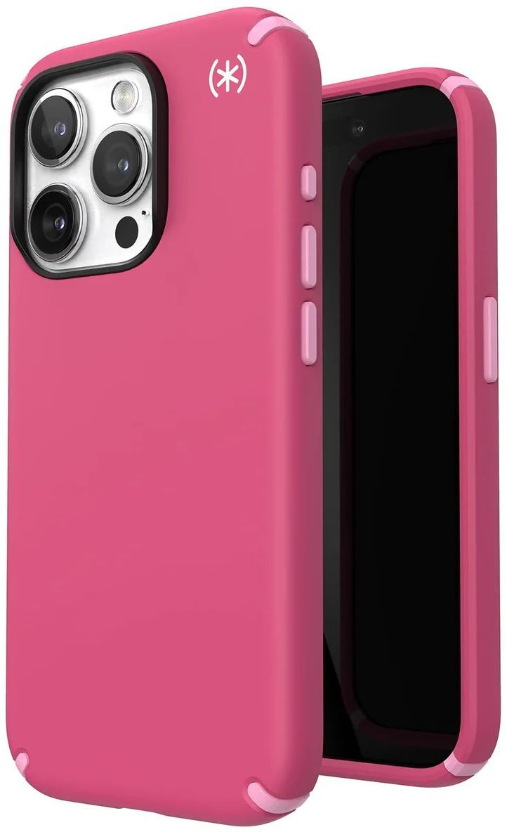 Speck Presidio2 Pro Phone Case with MagSafe for iPhone 15 Pro - Digital Pink/Blossom Pink by Speck - Image 3