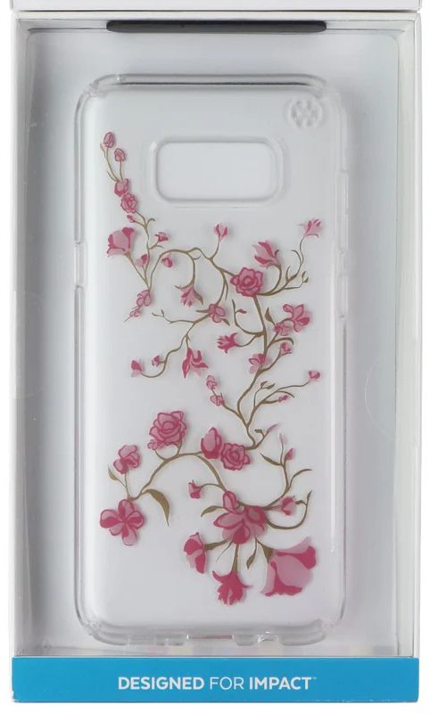 Speck Presidio CLEAR + PRINT Phone Case for Galaxy S8+ - Garden Blossoms by Speck - Image 3