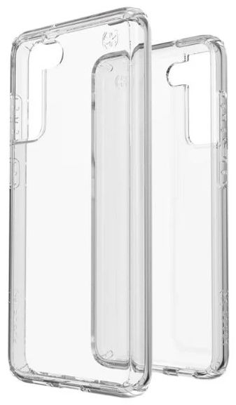 Speck Presidio Exotech Clear Phone Case for Samsung Galaxy S21 FE 5G - Clear by Speck - Image 3