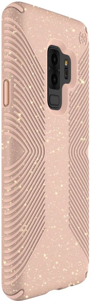 Speck Presidio Grip+ Glitter Hard Phone Case for Samsung Galaxy S9+ - Bella Pink/Glitter/Peach by Speck - Refurbished - Brand New condition - Image 3