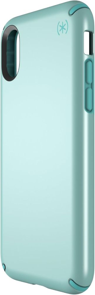 Speck Presidio Metallic Phone Case for Apple iPhone X - Peppermint Green Metallic/Jewel Teal by Speck - Refurbished - Brand New condition - Image 5