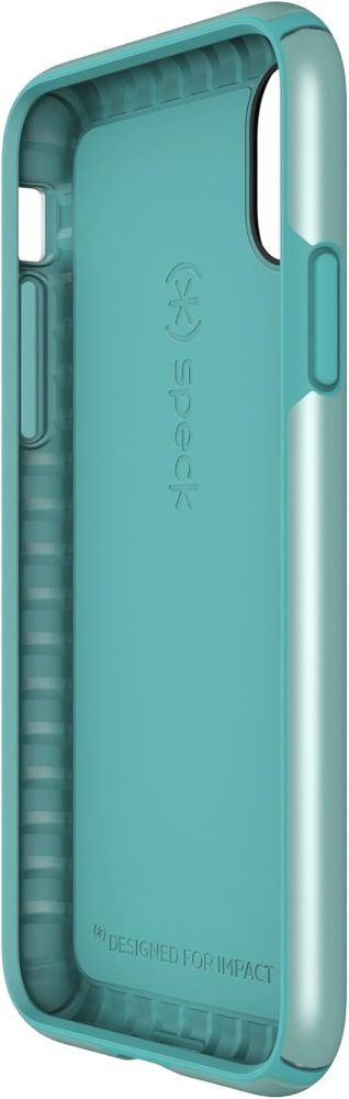 Speck Presidio Metallic Phone Case for Apple iPhone X - Peppermint Green Metallic/Jewel Teal by Speck - Refurbished - Brand New condition - Image 7