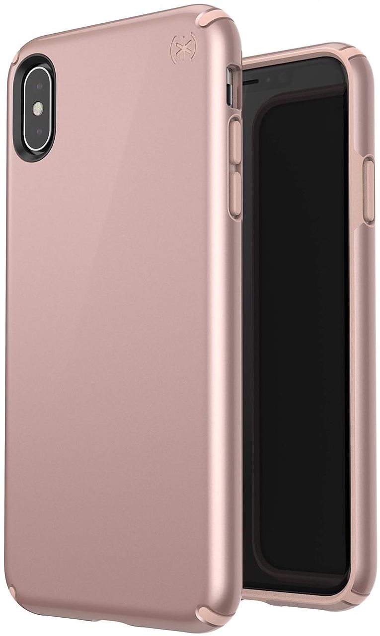 Speck Presidio Metallic Phone Case for iPhone XS Max - Rose Gold Metallic/Dahlia Peach by Speck - Refurbished - Brand New condition - US$8.78