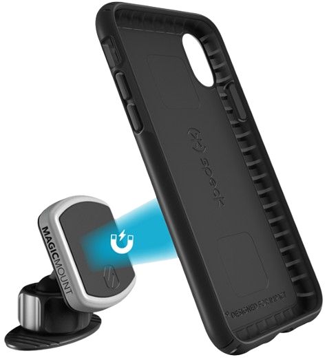 Speck Presidio Mount Phone Case + MagicMount Pro Dash for iPhone X - Black by Speck - Refurbished - Brand New condition - US$55.49