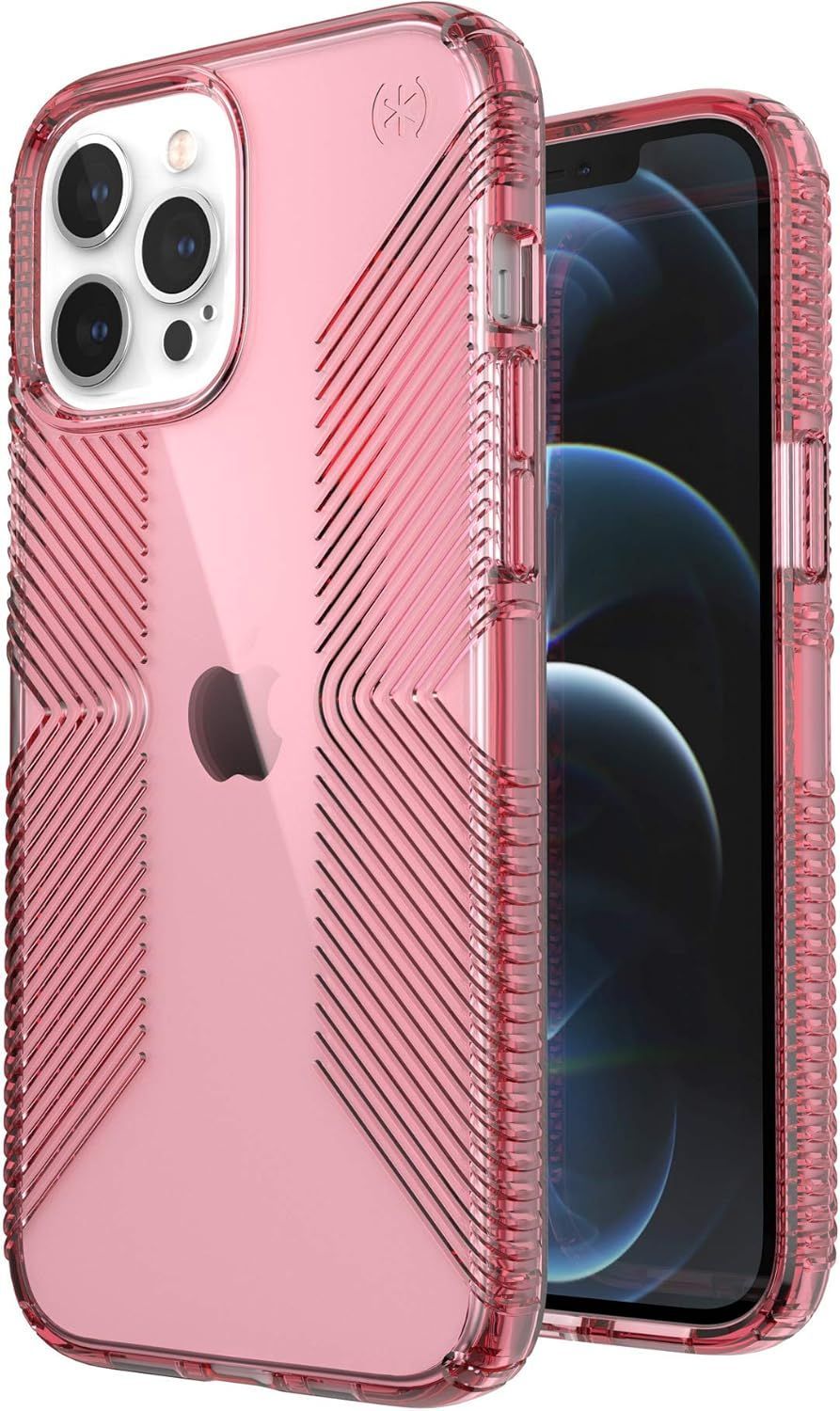 Speck Presidio Perfect-Clear Phone Case with Grip for iPhone 12 Pro Max - Pink by Speck - Refurbished - Good condition - Image 4