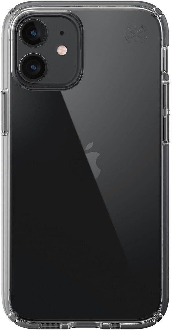 Speck Presidio Perfect-Clear Phone Case for iPhone 12 mini - Clear by Speck - Refurbished - Good condition - US$32.99