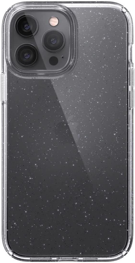 Speck Presidio Perfect Clear Phone Case for iPhone 13 Pro - Clear/Platinum Glitter by Speck - Image 2