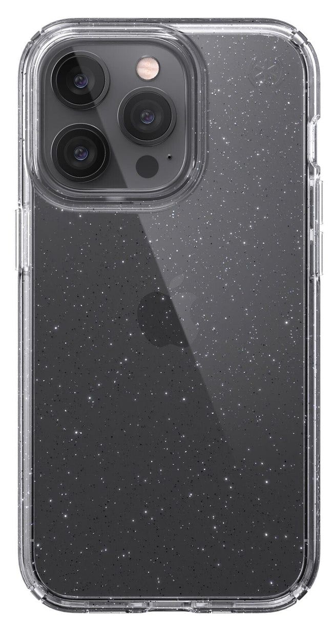 Speck Presidio Perfect-Clear with Glitter Phone Case for iPhone 13 Pro - Clear/Platinum Glitter by Speck - Refurbished - Very Good condition - Image 2