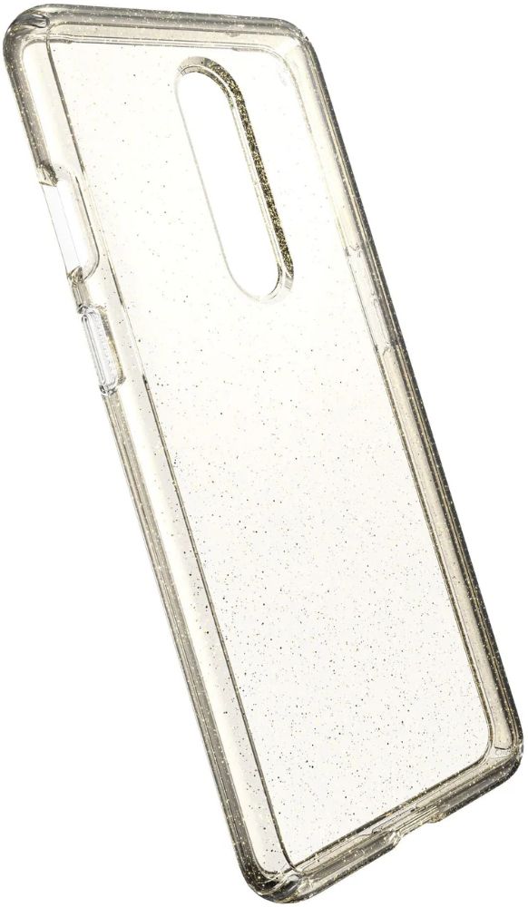 Speck Presidio Perfect-Clear with Glitter Phone Case for One Plus 8 5G - Clear With Gold Glitter/Clear by Speck - Refurbished - Brand New condition - Image 3
