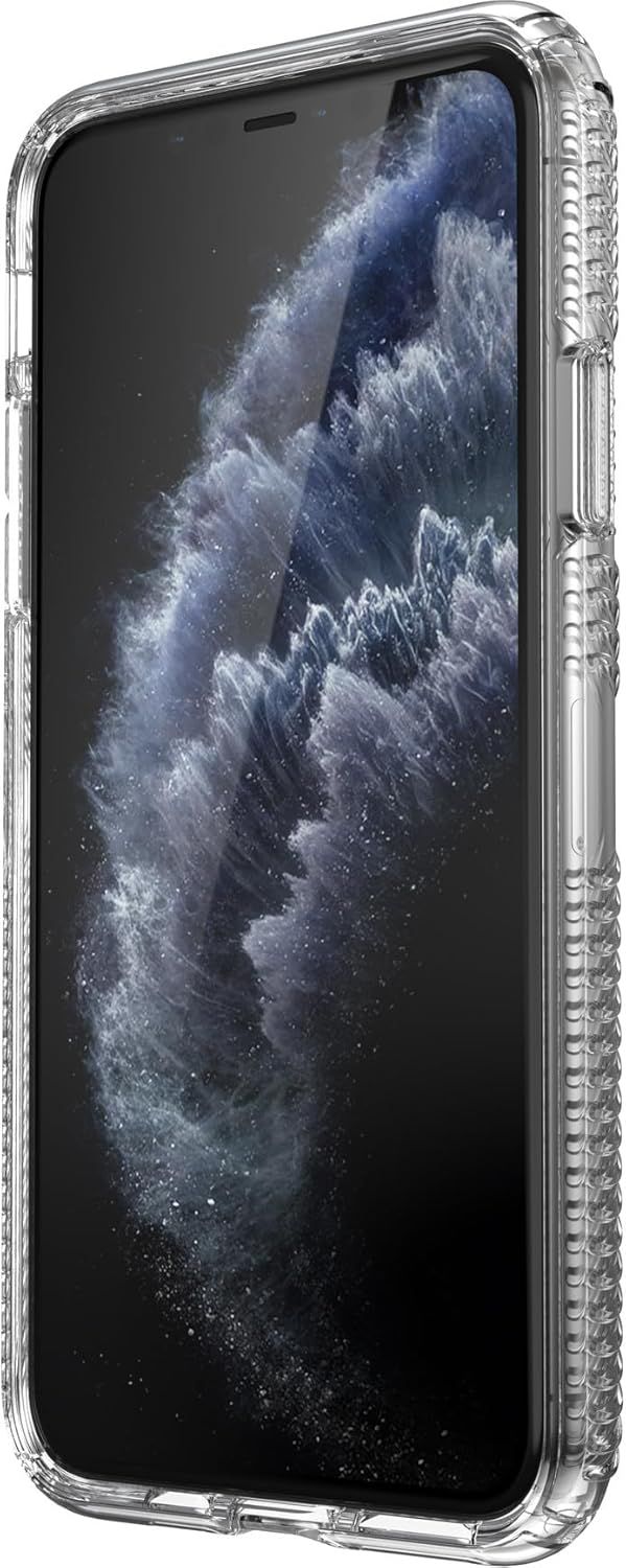 Speck Presidio Perfect-Clear with Grip Phone Case for iPhone 11 Pro Max - Clear by Speck - Image 2