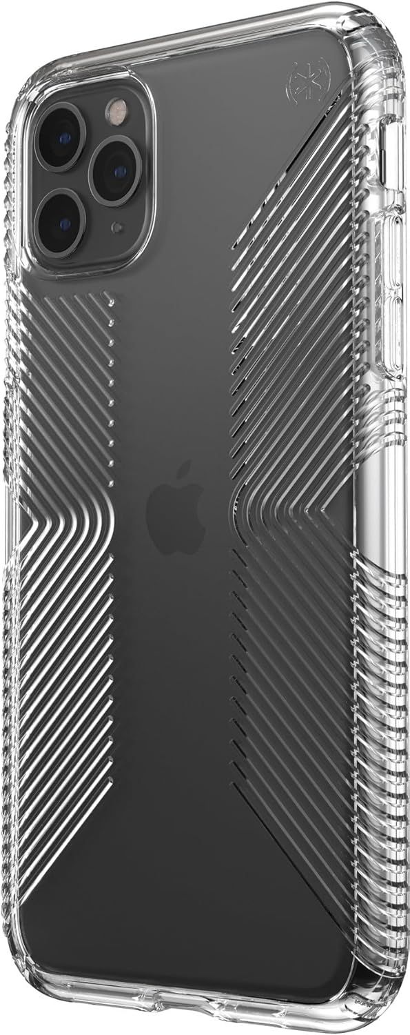 Speck Presidio Perfect-Clear with Grip Phone Case for iPhone 11 Pro Max - Clear by Speck - Image 4