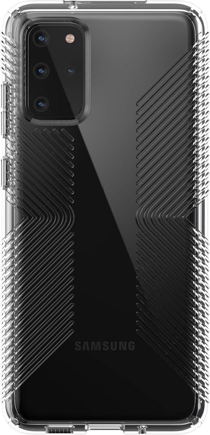 Speck Presidio Perfect-Clear with Grips Phone Case for Samsung Galaxy S20+ - Clear by Speck - Refurbished - Brand New condition - US$20.98
