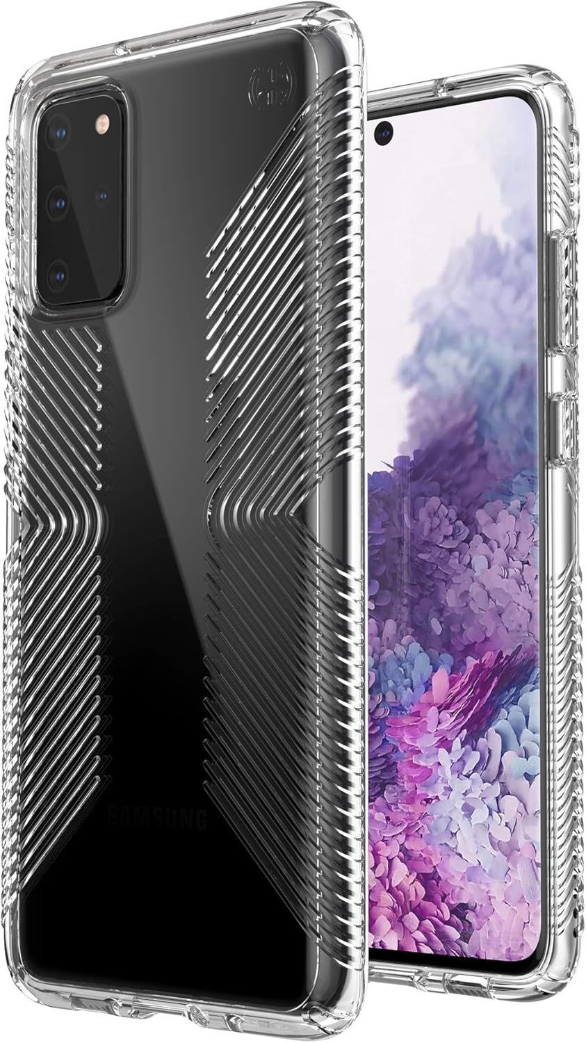 Speck Presidio Perfect-Clear with Grips Phone Case for Samsung Galaxy S20+ - Clear by Speck - Refurbished - Brand New condition - Image 4