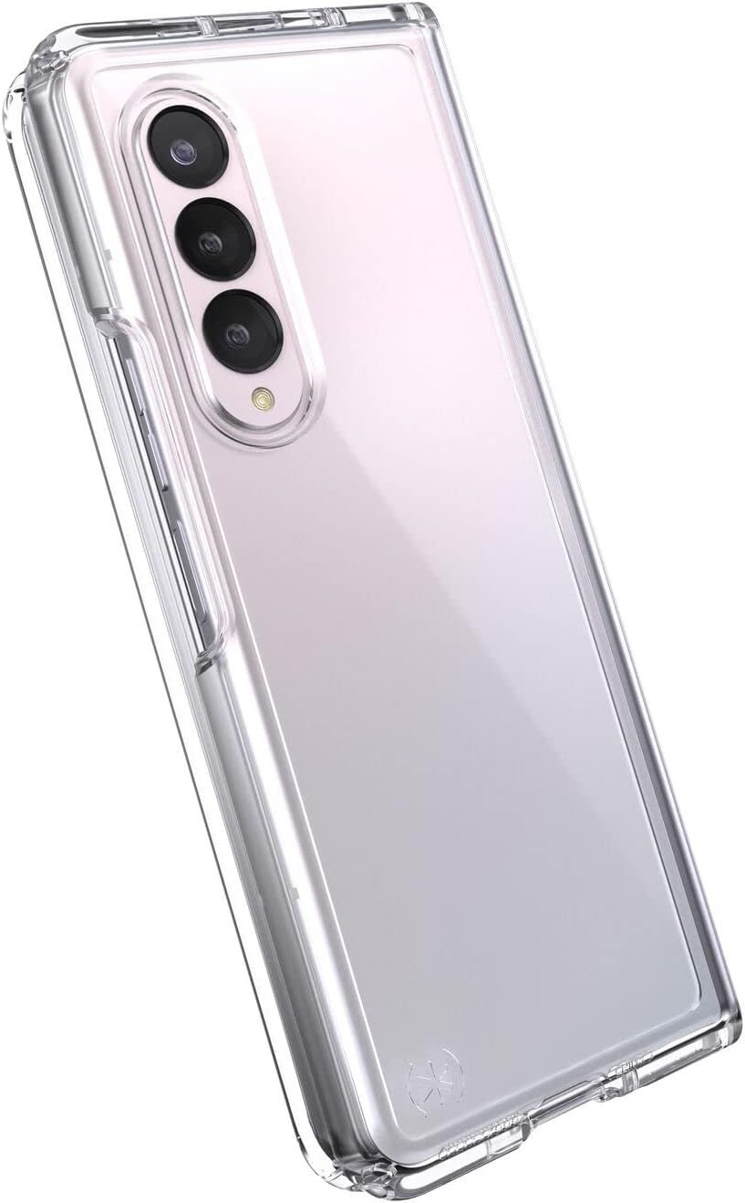 Speck Presidio Perfect Fold Phone Case for Samsung Galaxy Z Fold3 5G - Clear by Speck - Refurbished - Good condition - US$51.49