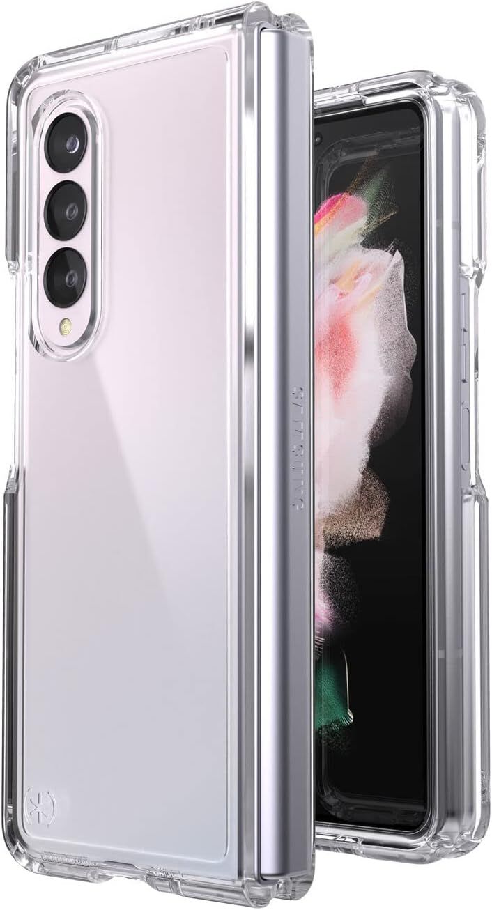 Speck Presidio Perfect Fold Phone Case for Samsung Galaxy Z Fold3 5G - Clear by Speck - Refurbished - Good condition - Image 2