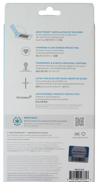 Speck ShieldView Glass Screen Protector for iPhone 14 Pro Max - Clear by Speck - Image 2