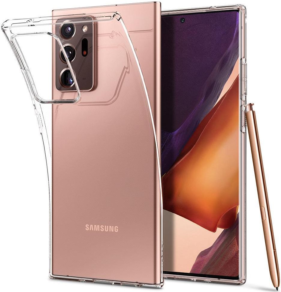 Spigen Crystal Flex Series Phone Case for Galaxy Note 20 | Note 20 Ultra - Clear by Spigen - Refurbished - Brand New condition - US$20.48