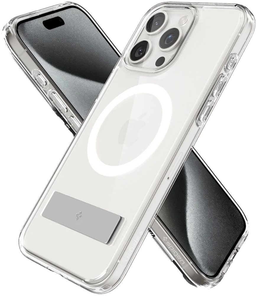 Spigen Slim Armor Essential S (MagFit) Phone Case for iPhone 15 Pro - Clear by Spigen - Refurbished - Brand New condition - Image 7