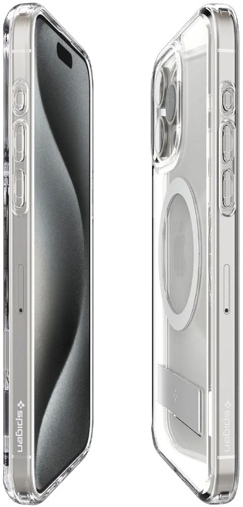 Spigen Slim Armor Essential S (MagFit) Phone Case for iPhone 15 Pro - Clear by Spigen - Refurbished - Brand New condition - Image 9