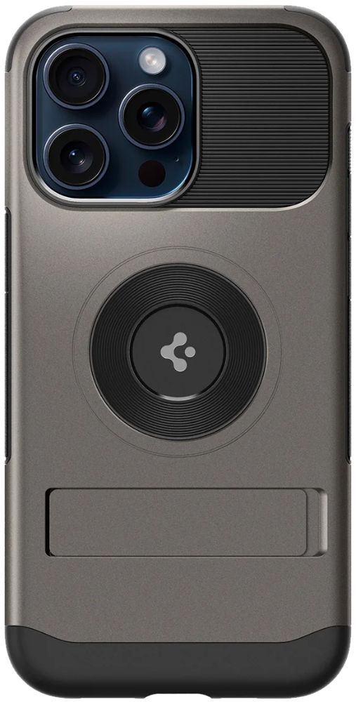 Spigen Slim Armor (MagFit) Phone Case for iPhone 15 Pro - Gunmetal by Spigen - Refurbished - Brand New condition - Image 4
