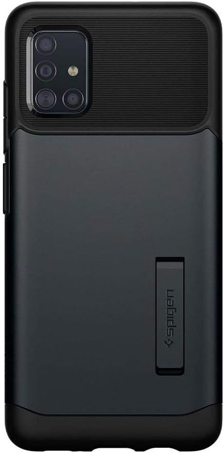Spigen Slim Armor Phone Case for Samsung Galaxy A51 (Non-5G) - Metal Slate by Spigen - Refurbished - Brand New condition - US$13.93