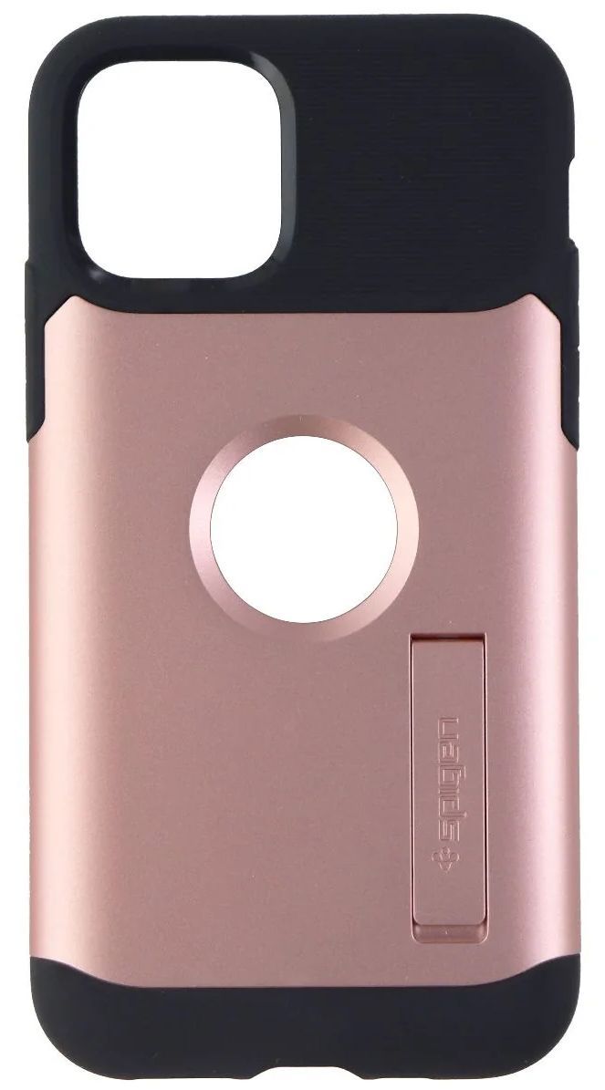 Spigen Slim Armor Series Case for Apple iPhone 11 Pro - Rose Gold/Black by Spigen - Refurbished - Brand New condition - US$13.93