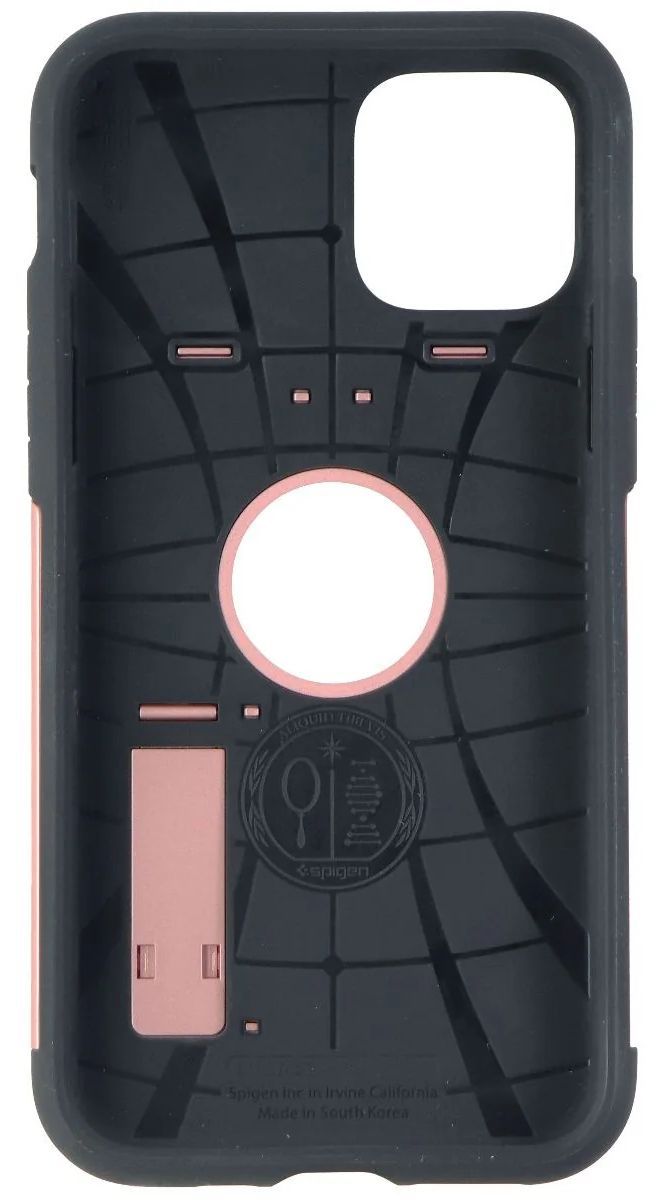 Spigen Slim Armor Series Case for Apple iPhone 11 Pro - Rose Gold/Black by Spigen - Image 3